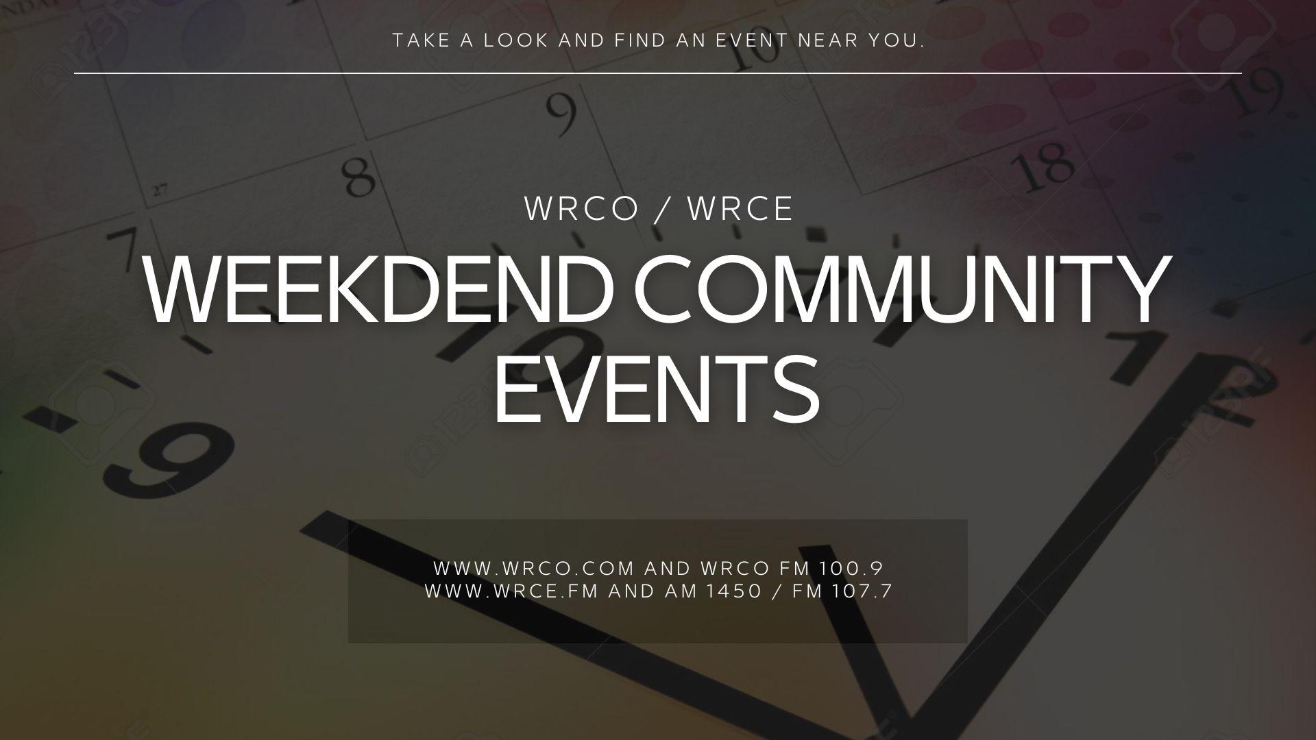 Weekend events in the 53581