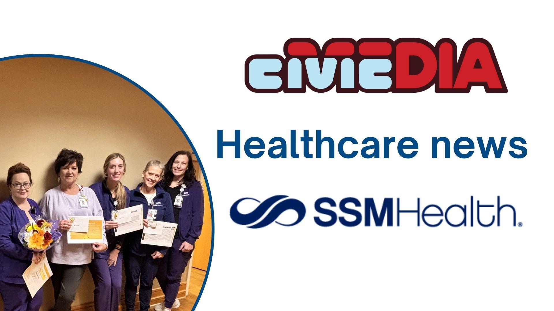 Christina Nall of SSM Health St. Clare Hospital – Baraboo receives BEE Award