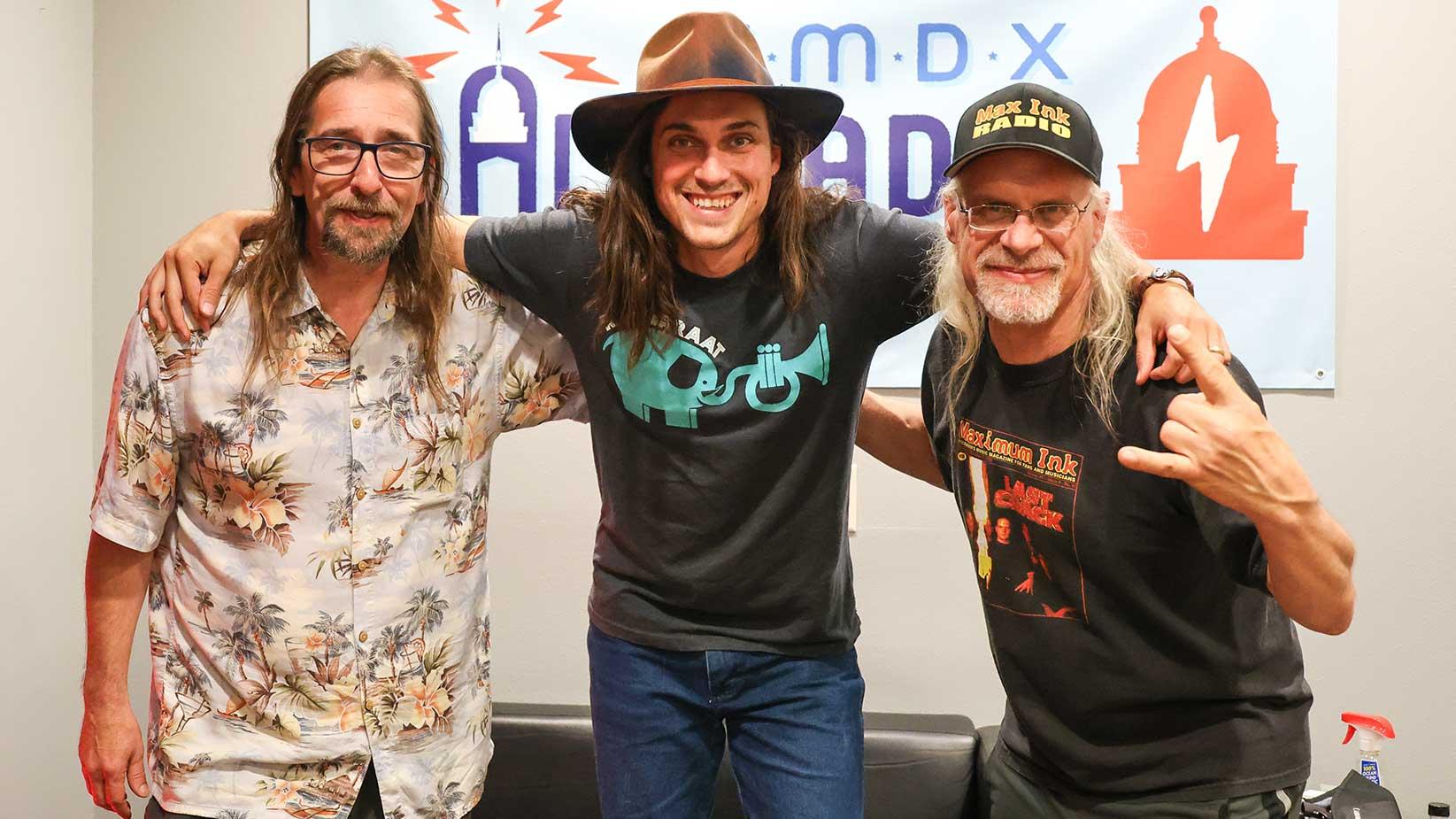 Eddy Birth Shares a Bite of His Tin Sandwich with Rökker and Jimmy K